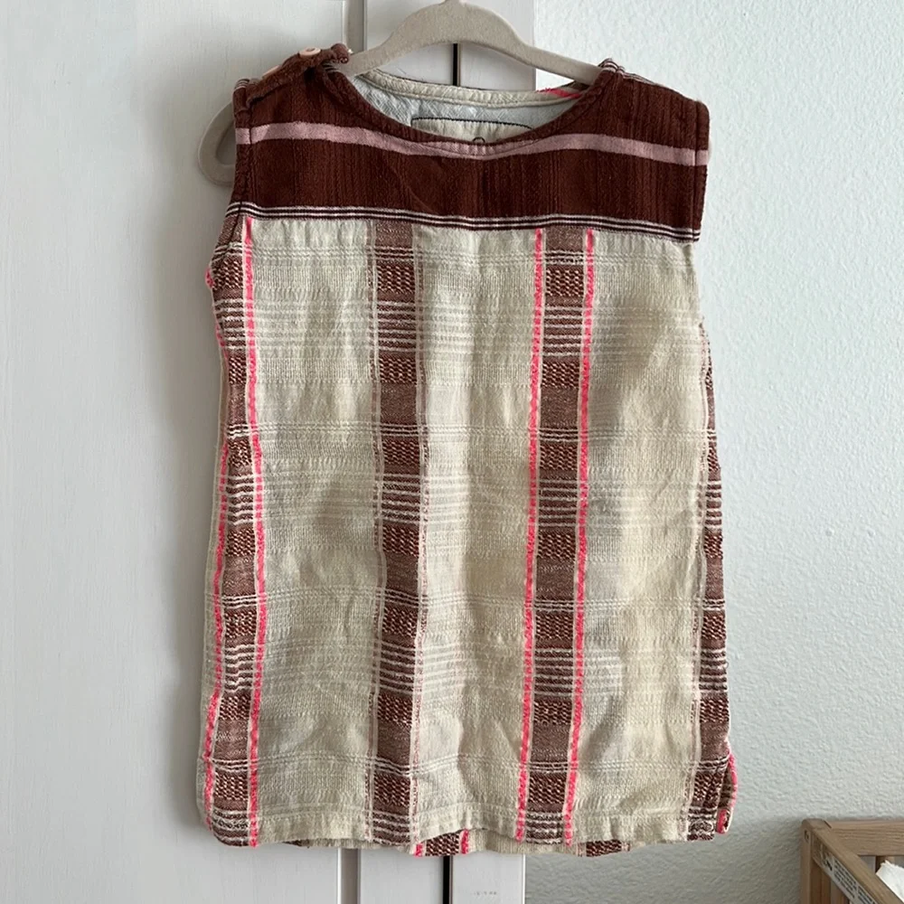 Ace & Jig Kids (VGUC) Toddler Metallic Stripe Tunic Dress